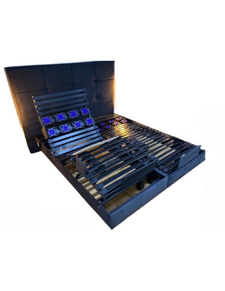 SOMMIER RELAXATION LUNELY ETOILE PLOT EPAULE BOIS