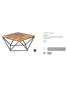 TABLE BASSE LONDRES 2