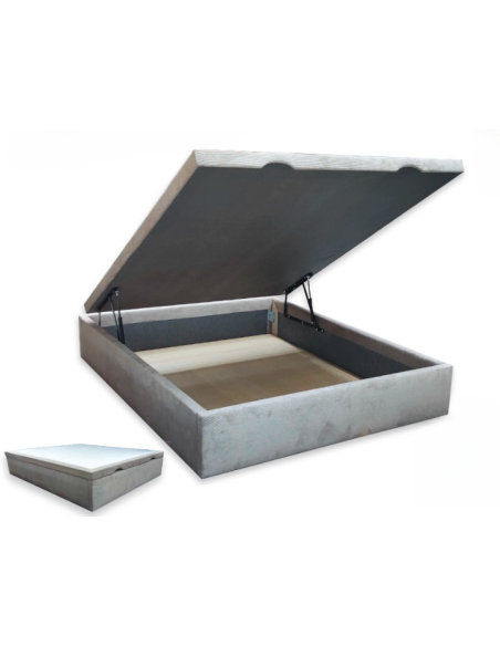 SOMMIER COFFRE LUNELY BOSTON