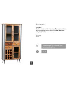 ARMOIRE ROME 2