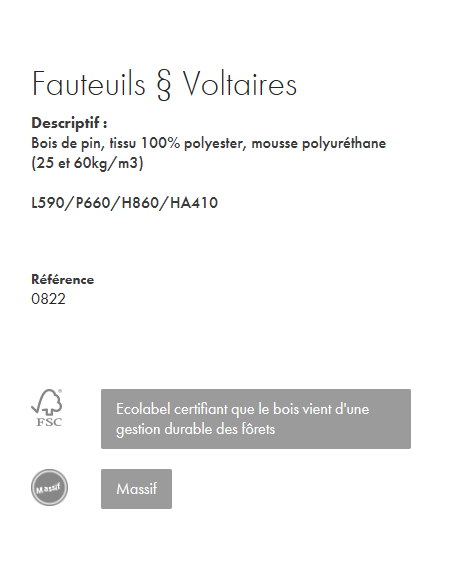 FAUTEUIL WELLINGTON VERT D'EAU