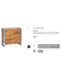 BAHUT - COMMODE AUSTINE 2