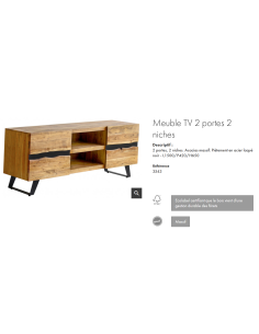 MEUBLE TV HAMILTON 2