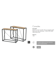 CONSOLE KLUZ 1grande + 1... 2