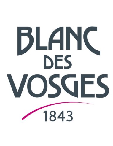 TAIE BLANC DES VOSGES PERCALE PETALE TAIE BLANC DES VOSGES PERCALE PETALE