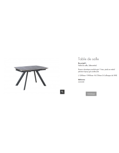 TABLE DE SALLE A MANGER... 2