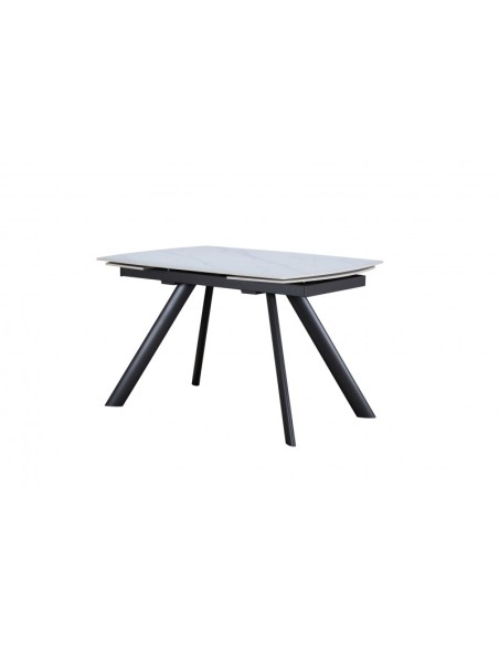 TABLE DE SALLE A MANGER SUNDERLAND CERAMIQUE BLANCHE