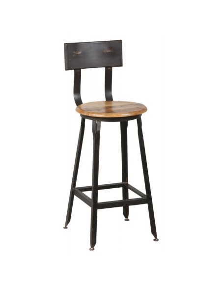 TABOURET DE BAR VARACIEUX