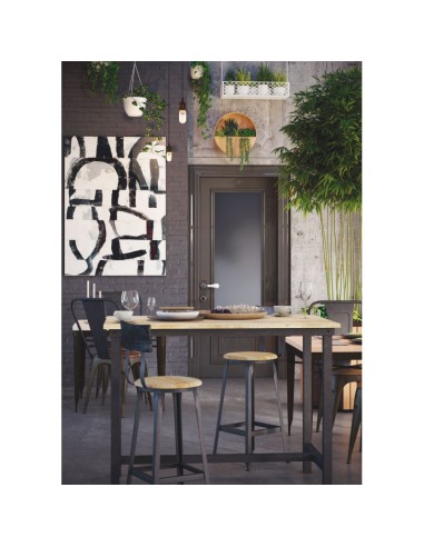 TABOURET DE BAR VARACIEUX