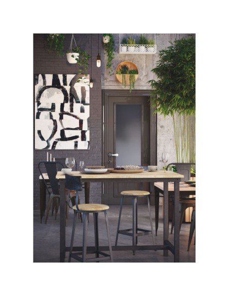 TABOURET DE BAR VARACIEUX