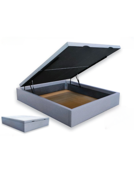 SOMMIER COFFRE LUNELY BOSTON - LUX