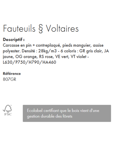 FAUTEUIL WINDHOEK VERT