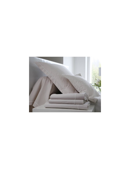 HOUSSE DE COUETTE BLANC DES VOSGES PERCALE LIN
