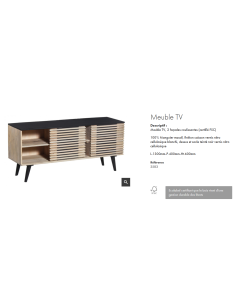 MEUBLE TV HUEZ 2
