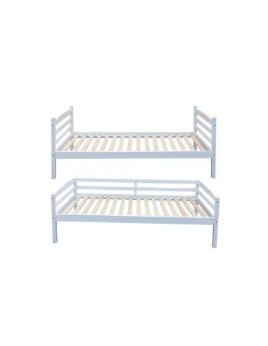 LIT SUPERPOSE ROY ROUSSEAU 90x200 BLANC