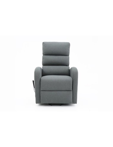 FAUTEUIL RELEVEUR BRUGES GRIS FONCE