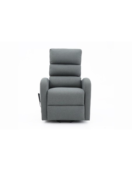 FAUTEUIL RELEVEUR BRUGES GRIS FONCE