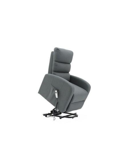 FAUTEUIL RELEVEUR BRUGES GRIS FONCE
