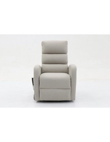 FAUTEUIL RELEVEUR BRUGES GRIS CLAIR