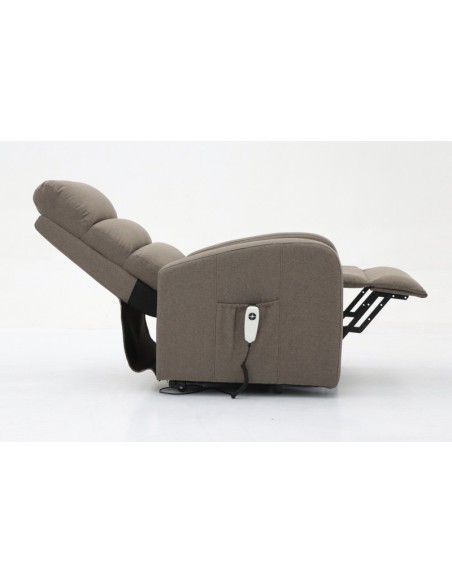 FAUTEUIL RELEVEUR BRUGES TAUPE