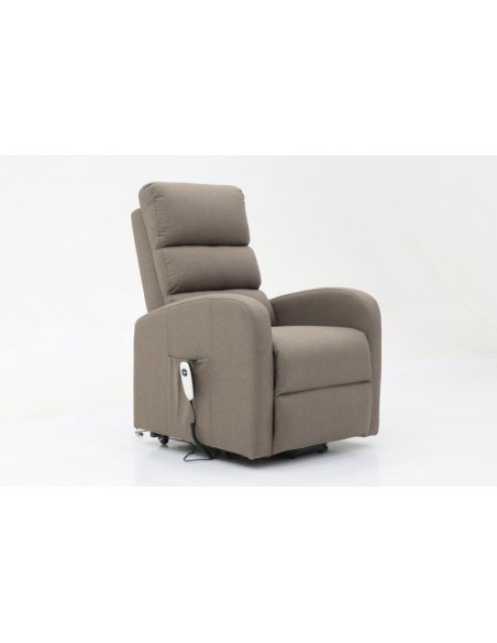 FAUTEUIL RELEVEUR BRUGES TAUPE