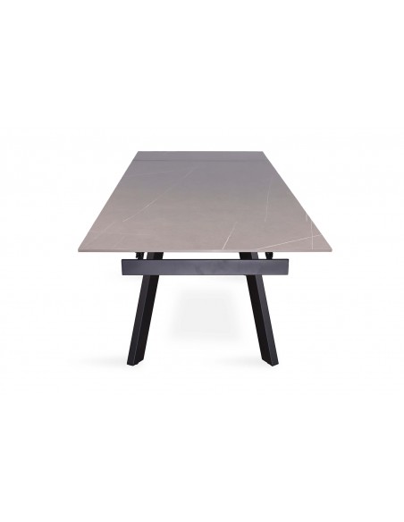 TABLE DE SALLE A MANGER HERA PIERRE GRIS