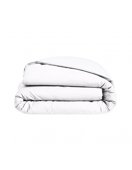 HOUSSE DE COUETTE BLANC DES VOSGES PERCALE BLANC