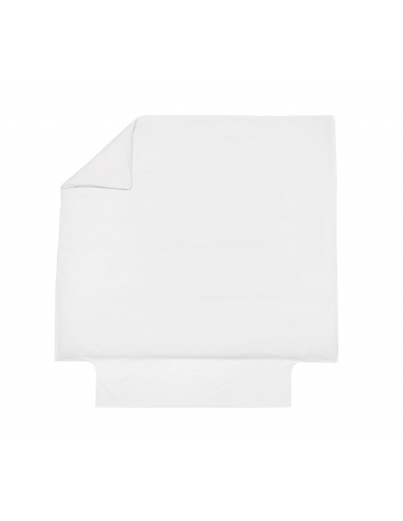 HOUSSE DE COUETTE BLANC DES VOSGES PERCALE BLANC