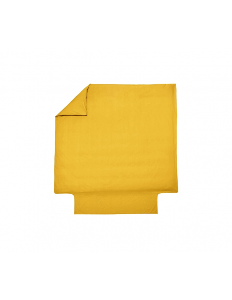 HOUSSE DE COUETTE BLANC DES VOSGES PERCALE CURRY