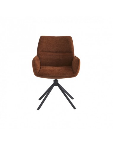 CHAISE PIVOTANTE VICHY TERRA COTTA