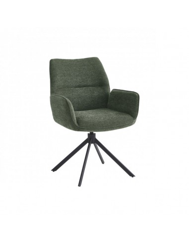 CHAISE PIVOTANTE VICHY VERTE