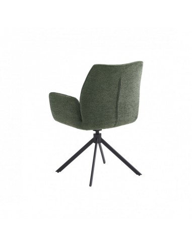 CHAISE PIVOTANTE VICHY VERTE