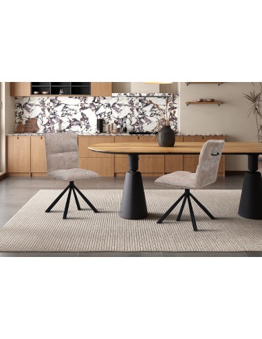 CHAISE PIVOTANTE JACK SABLE