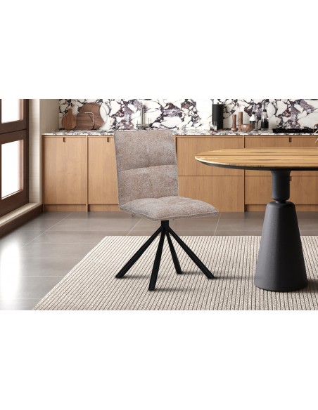 CHAISE PIVOTANTE JACK SABLE