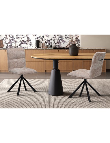 CHAISE PIVOTANTE JACK SABLE