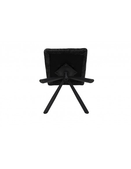 CHAISE PIVOTANTE JACK GRIS FONCE