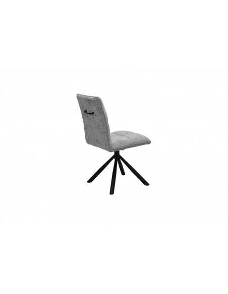 CHAISE PIVOTANTE JACK GRIS CLAIR