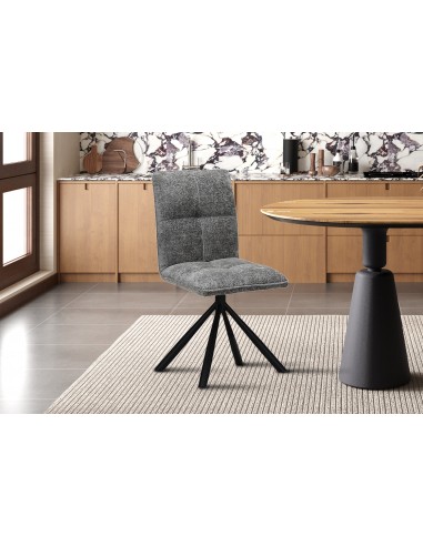 CHAISE PIVOTANTE JACK GRIS