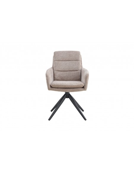 CHAISE PIVOTANTE LISOLD GRIS CLAIR
