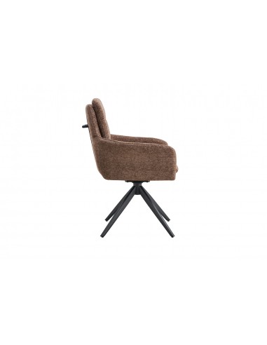 CHAISE PIVOTANTE LISOLD BRUN
