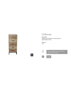 CONSOLE - CHIFFONNIER CHATTE 2