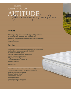 MATELAS RESSORT ALTITUDE... 2