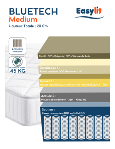 MATELAS RESSORT BlueTech... 2