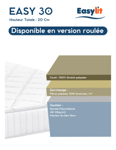 MATELAS MOUSSE L'ARTISAN DU... 2