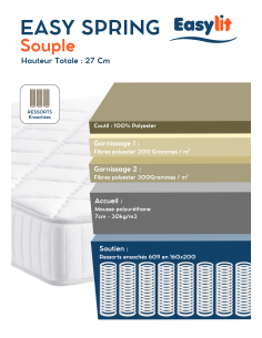 MATELAS RESSORTS L'ARTISAN... 2