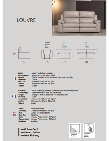 CANAPE ALTONI LOUVRE