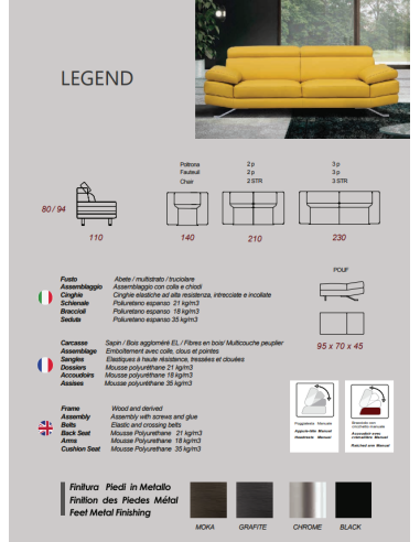 CANAPE ALTONI LEGEND