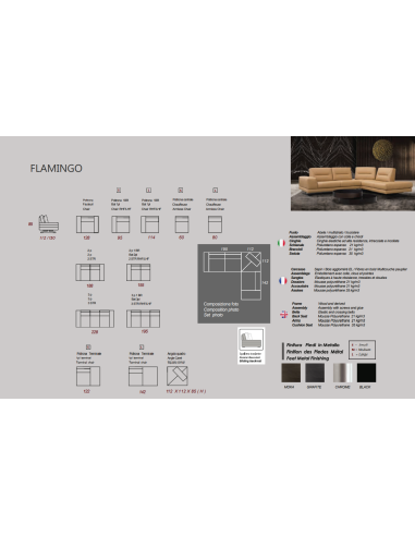 CANAPE ALTONI FLAMINGO