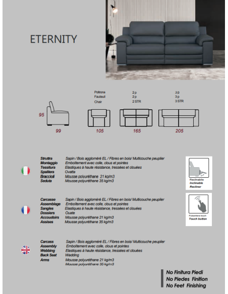 CANAPE ALTONI ETERNITY