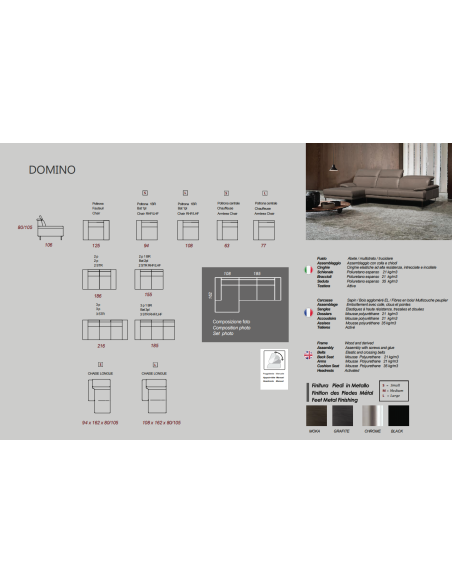 CANAPE ALTONI DOMINO
